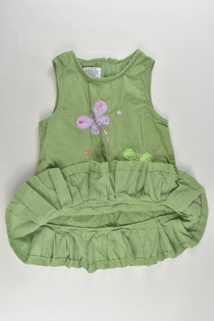 Jumper Size 3 Butterflies Lightweight Cord Dress