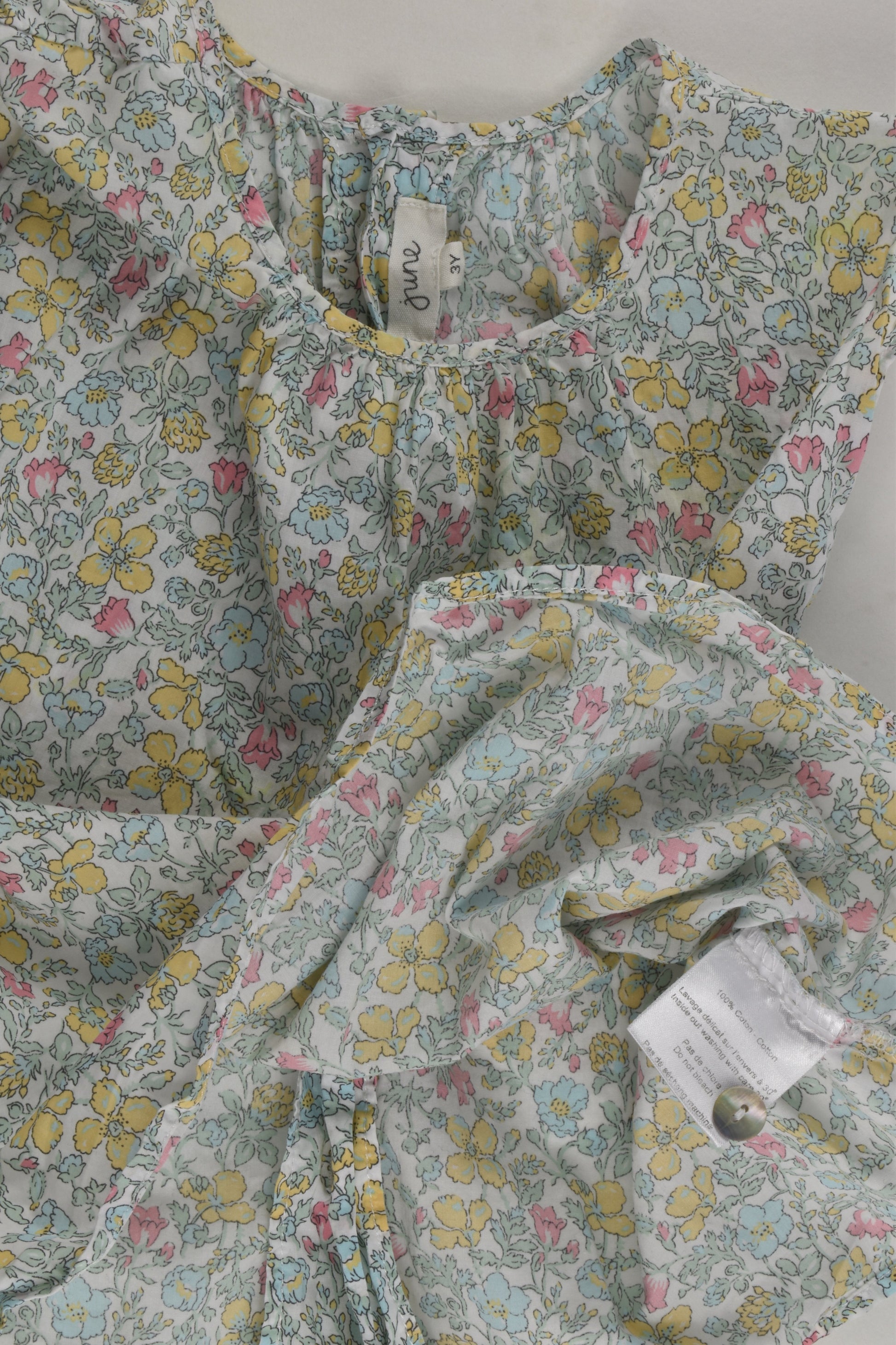 June Size 3 Liberty Print Blouse