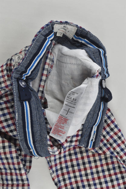 Junior J by Jasper Conran Size 2-3 (98 cm) Checked Shorts