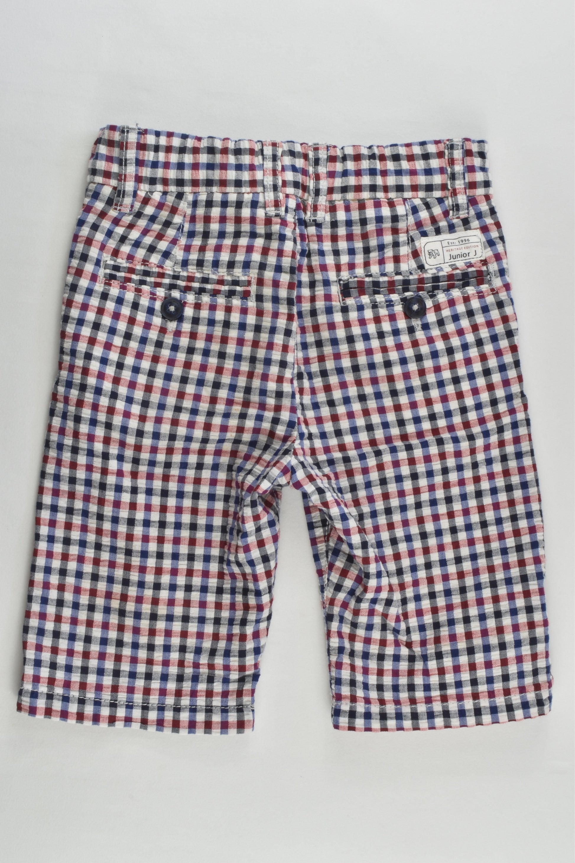 Junior J by Jasper Conran Size 2-3 (98 cm) Checked Shorts