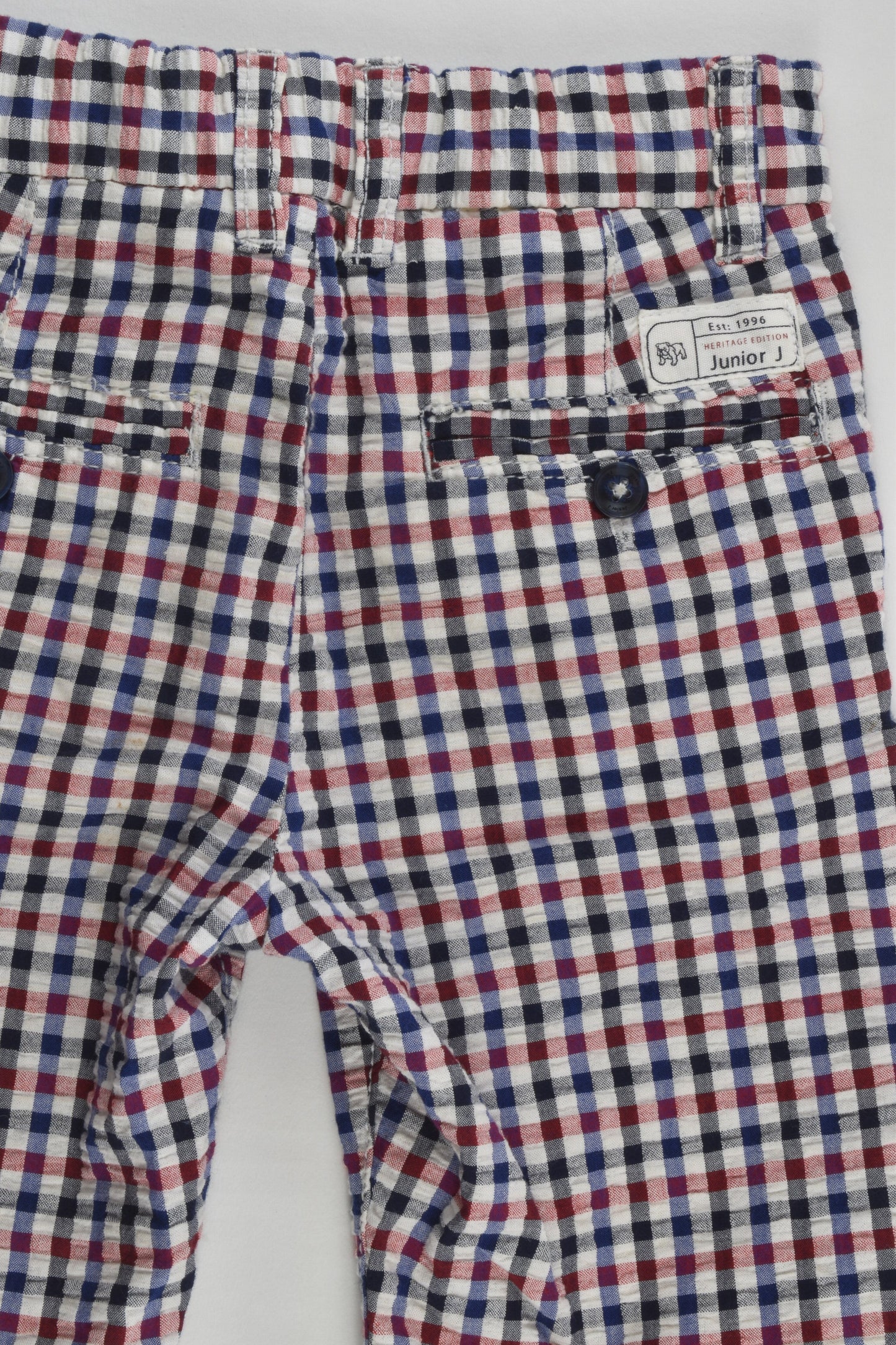 Junior J by Jasper Conran Size 2-3 (98 cm) Checked Shorts
