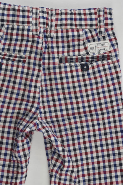 Junior J by Jasper Conran Size 2-3 (98 cm) Checked Shorts