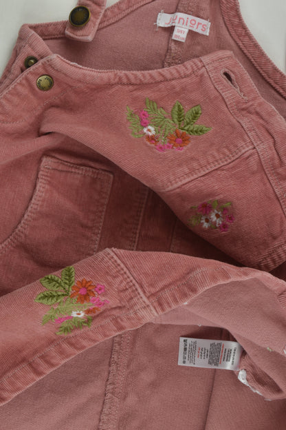 Juniors Size 3/4 Stretchy Cord Embroidery Dress