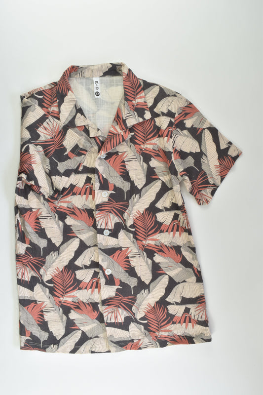 K-D Size 12 Linen Blend Shirt