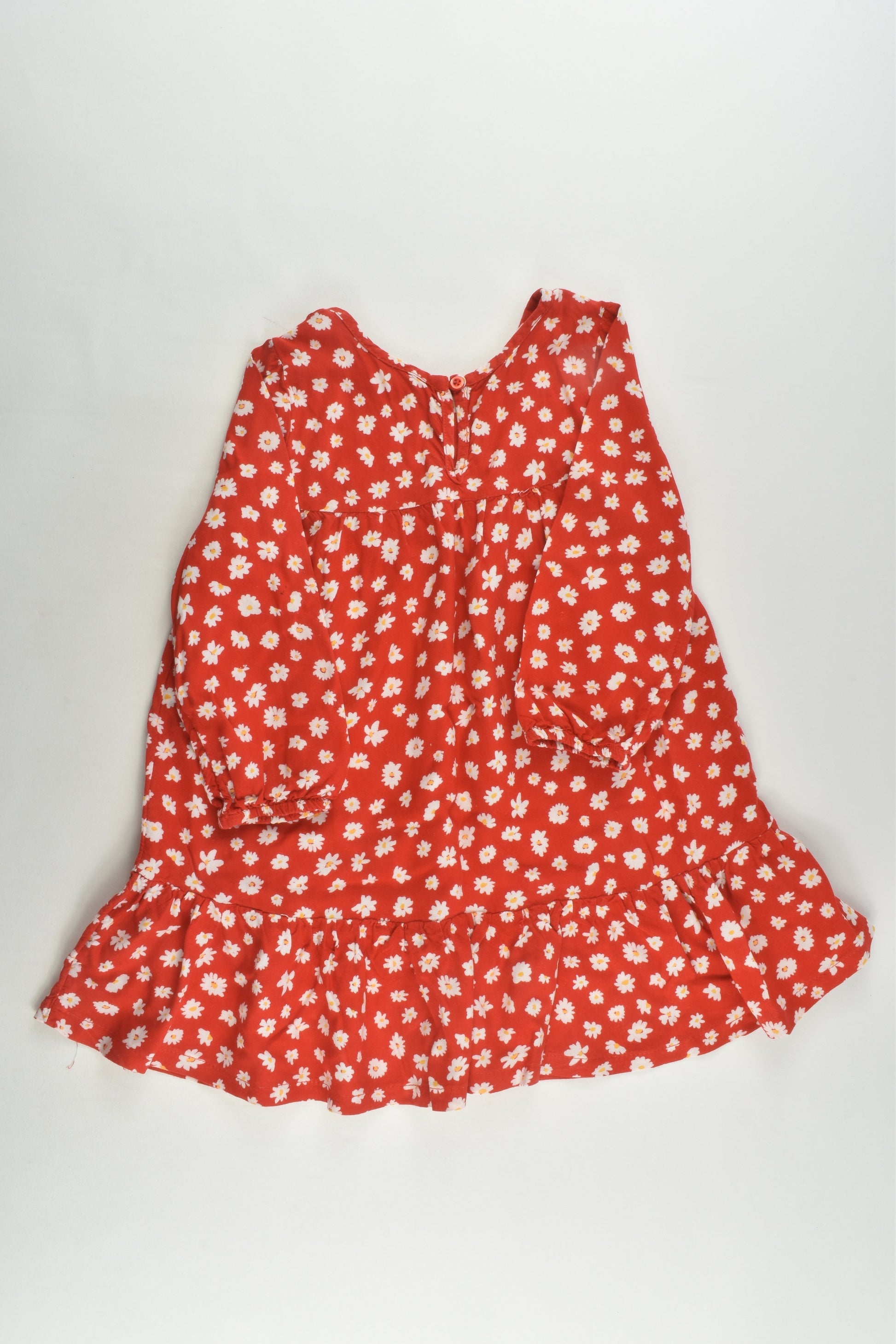 K-D Size 2 Floral Viscose Dress