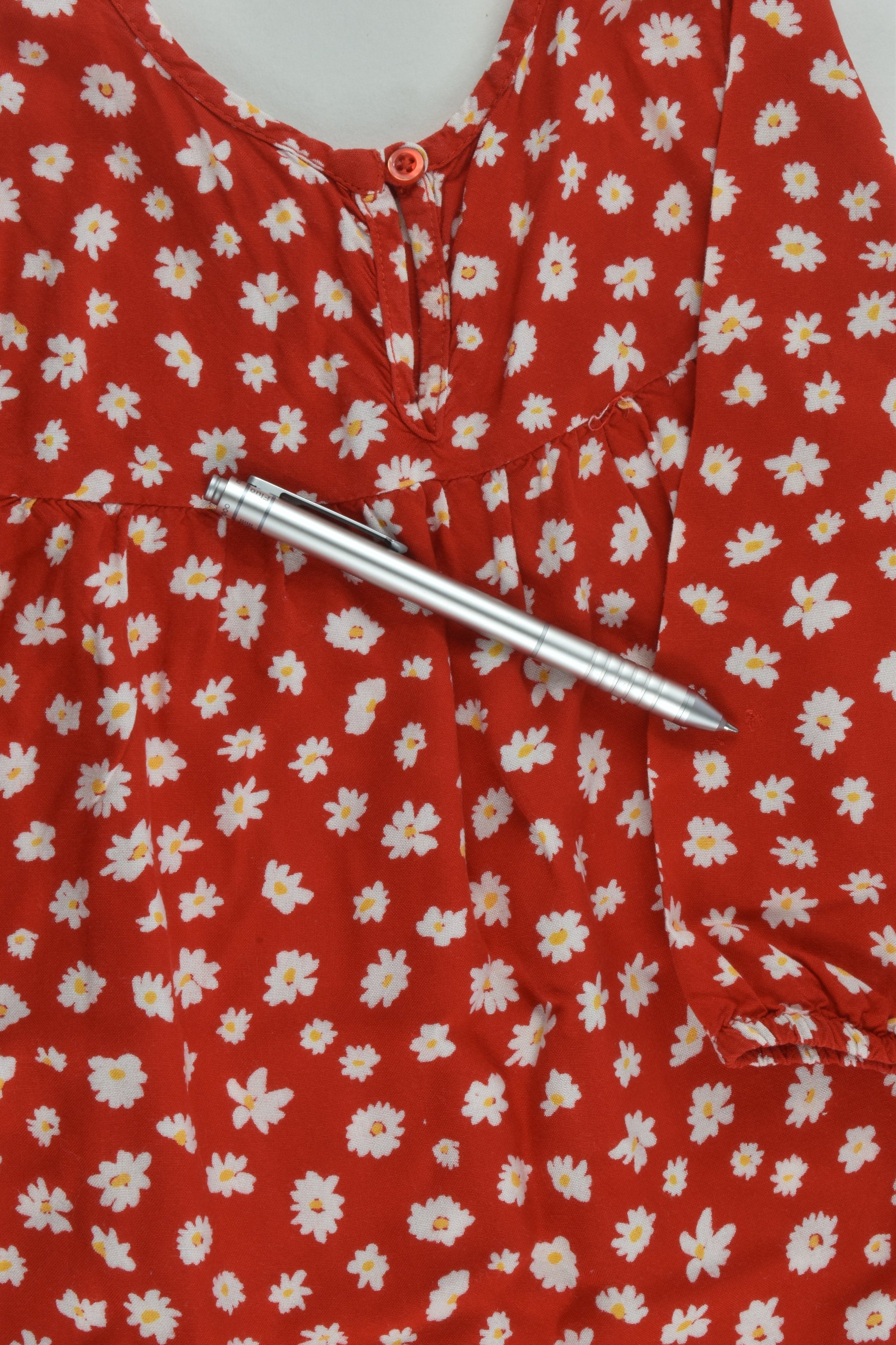 K-D Size 2 Floral Viscose Dress