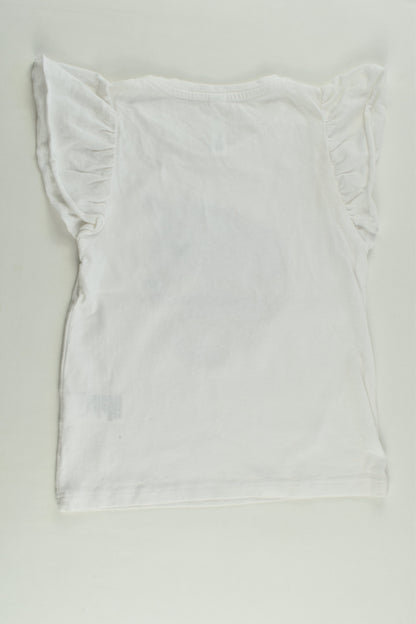 K-D Size 2 Unicorn Sequins T-shirt
