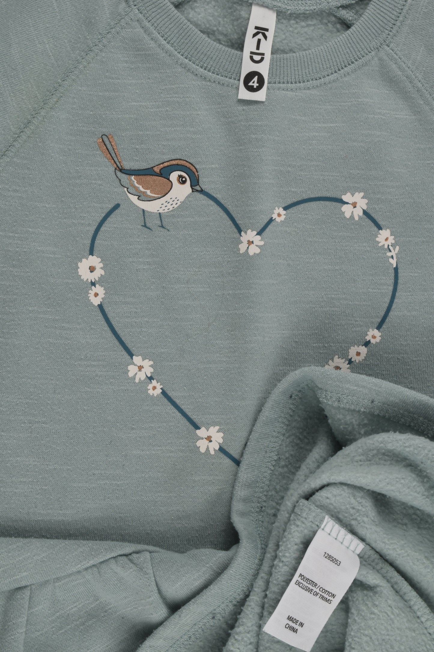 K-D Size 4 Bird Sweater Dress