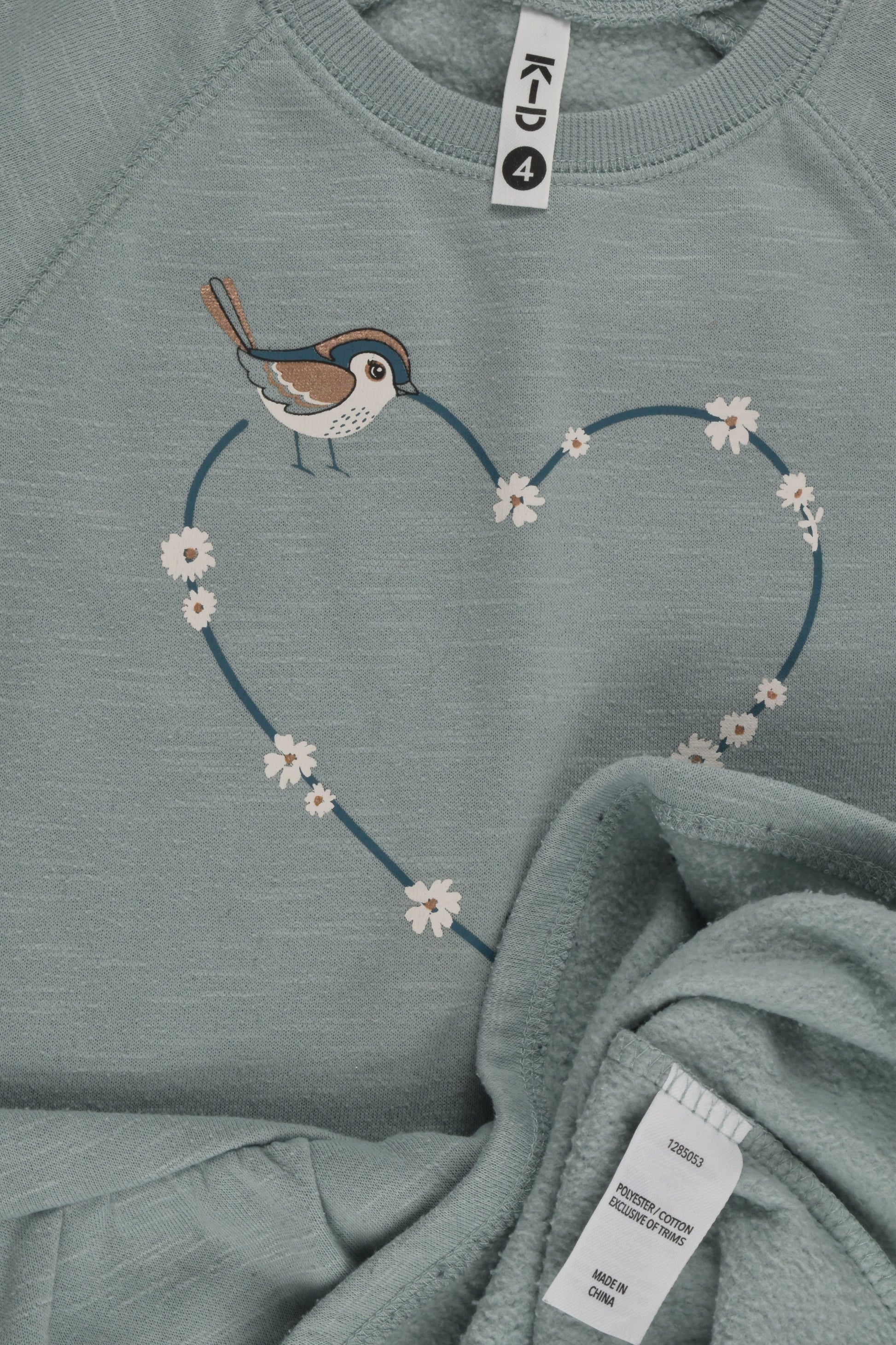 K-D Size 4 Bird Sweater Dress