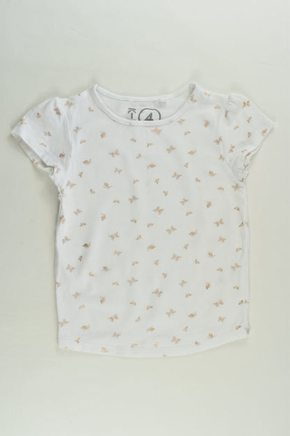 K-D Size 4 Butterflies T-shirt