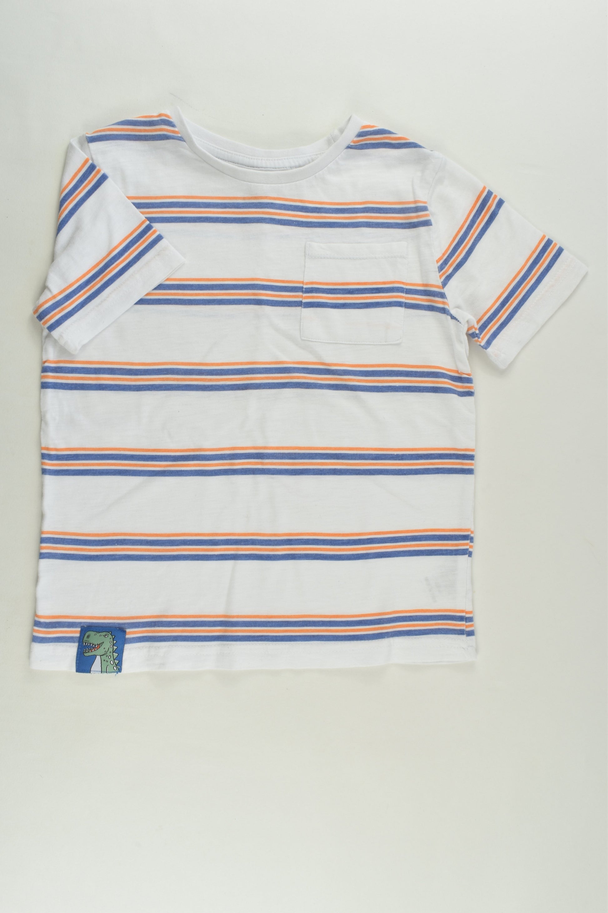 K-D Size 4 Striped T-shirt