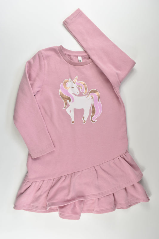 K-D Size 6 Unicorn Sweater Dress