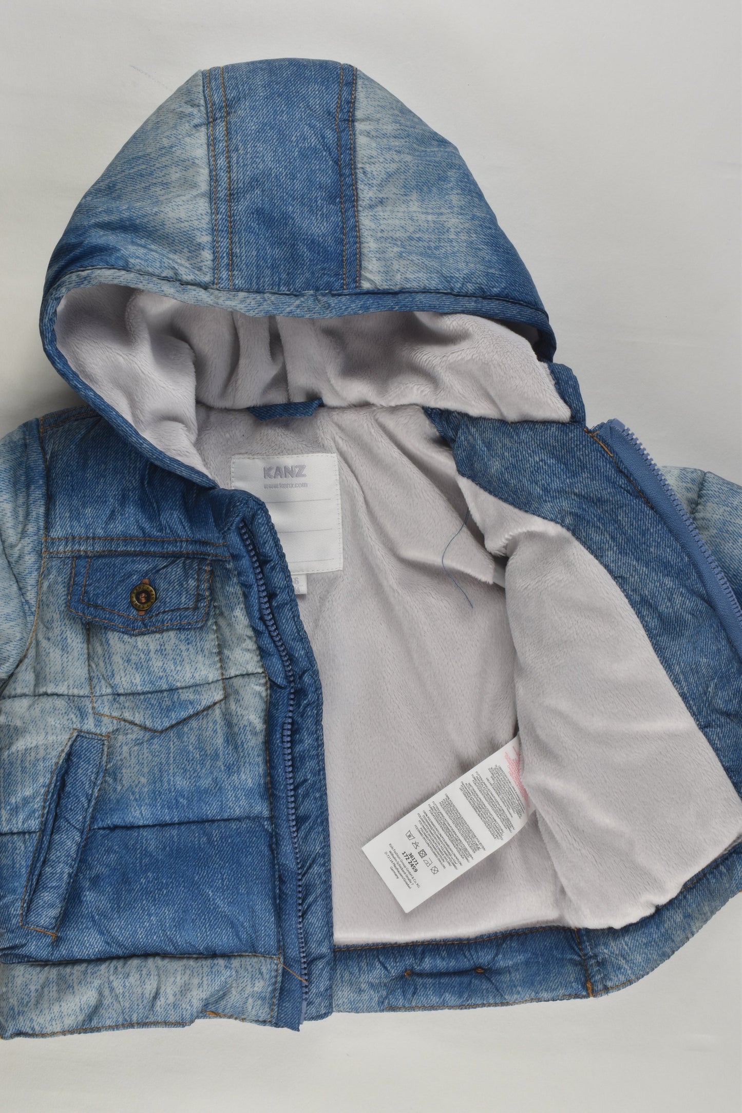 Kanz Size 000 (56 cm, 1 months) Warm Puffer Jacket