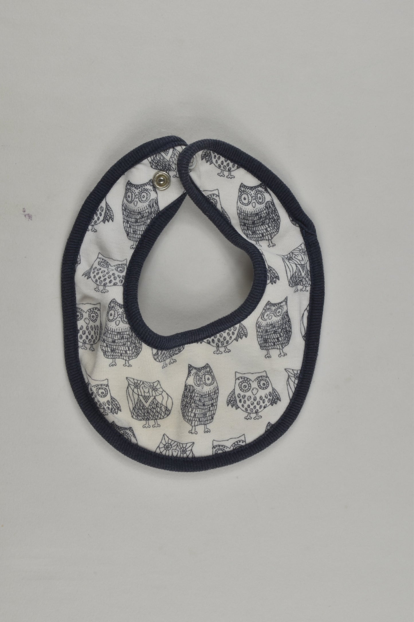 KappAhl Organic Owl Baby Bib