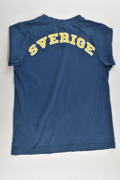 KappAhl Size 9-10 (134-140 cm) 'Sverige' T-shirt