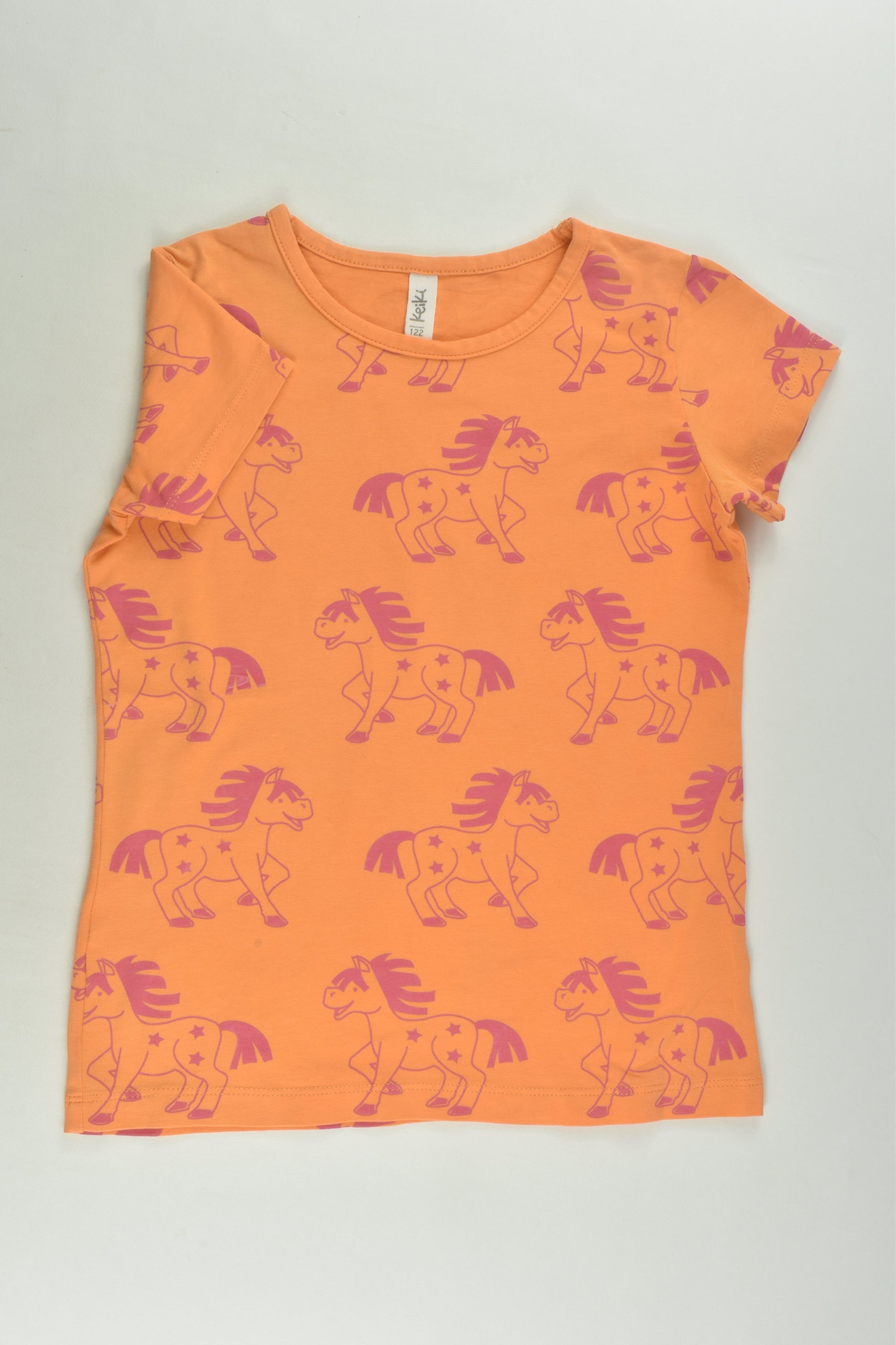 Keiki Size 7 (122 cm) Horse T-shirt