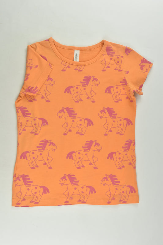 Keiki Size 7 (122 cm) Horse T-shirt