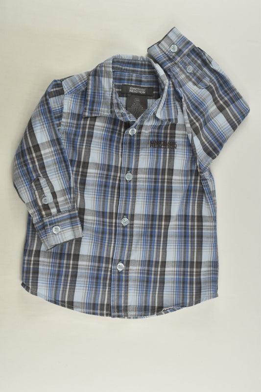 Kenneth Cole Reaction Size 1 (18 months) Checked Shirt