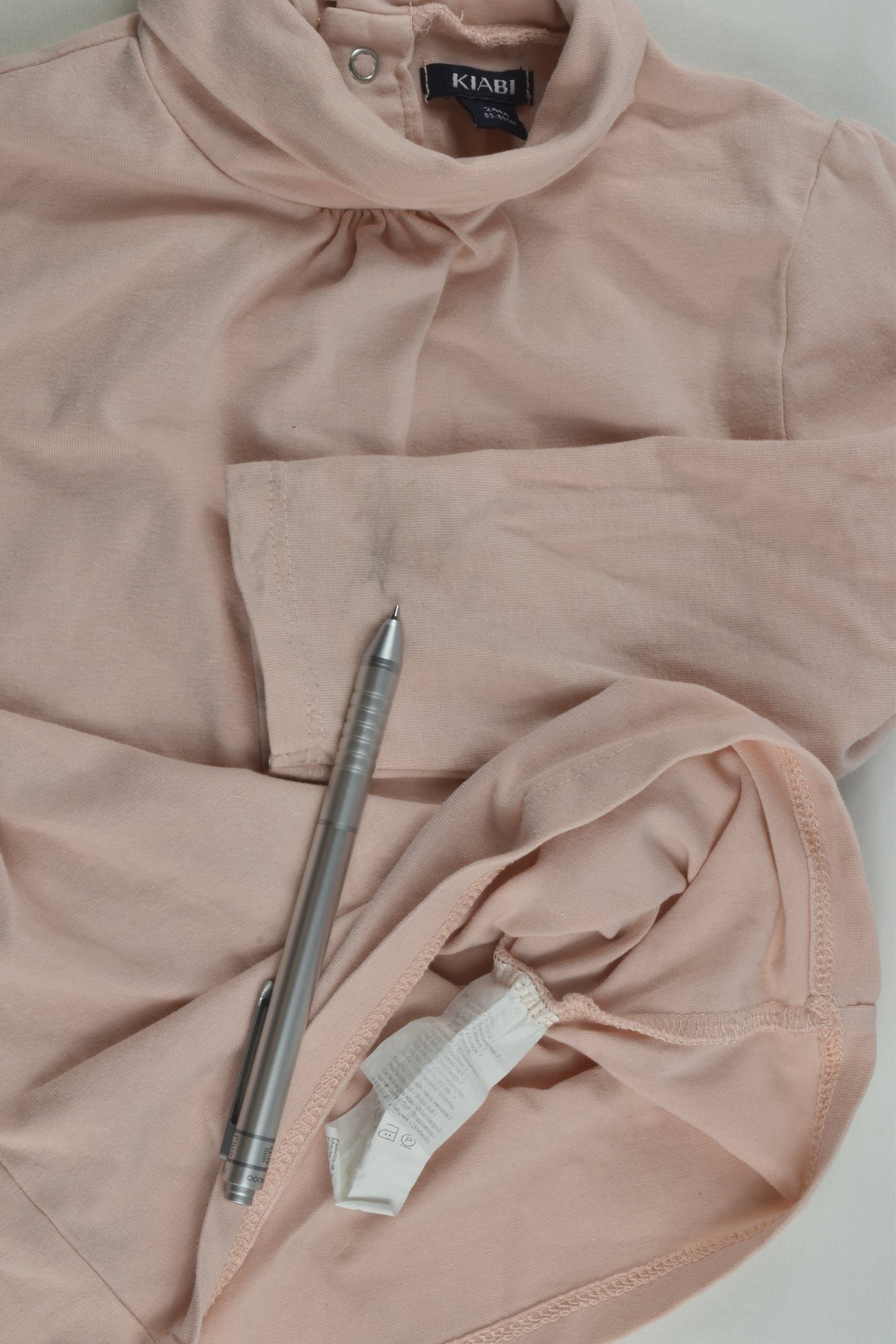 Kiabi Size 1-2 (24 months) Turtle Neck Top