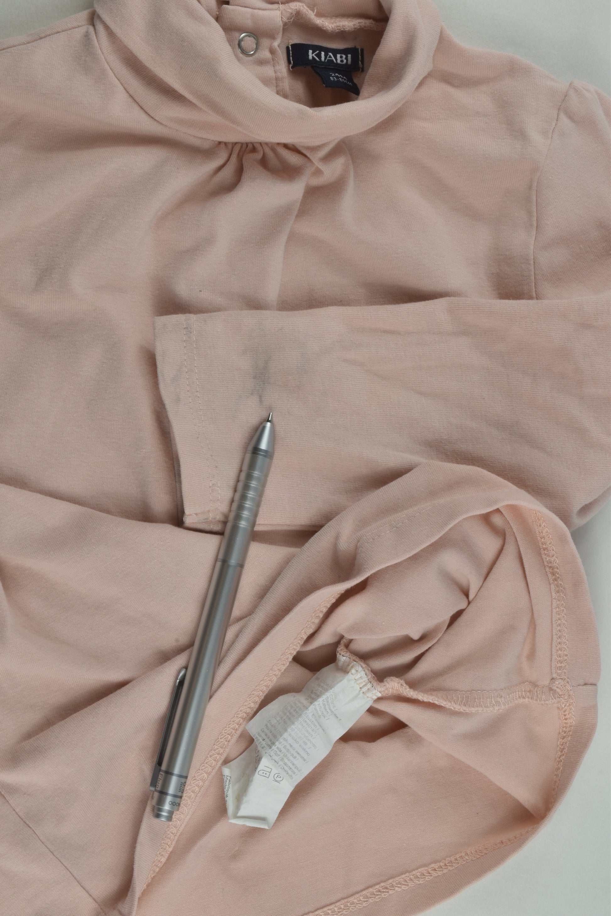 Kiabi Size 1-2 (24 months) Turtle Neck Top