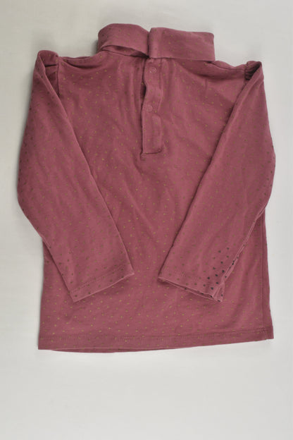 Kiabi Size 1-2 (24 months) Turtle Neck Top