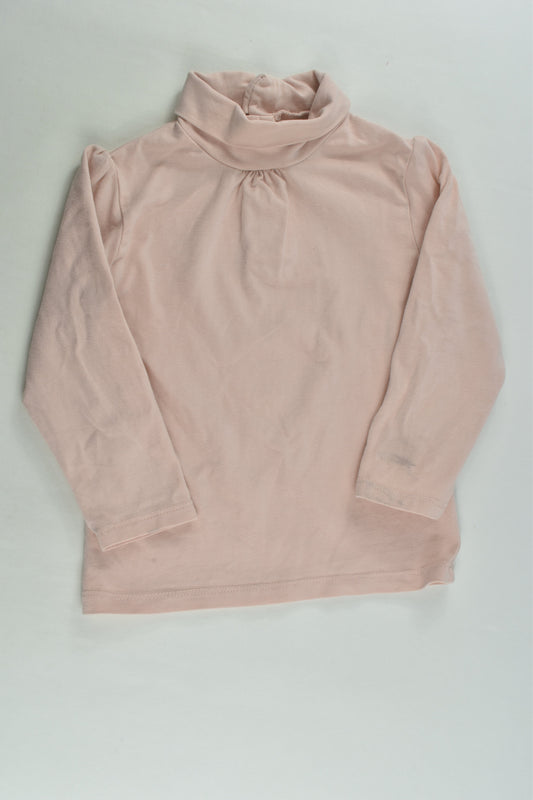 Kiabi Size 1-2 (24 months) Turtle Neck Top