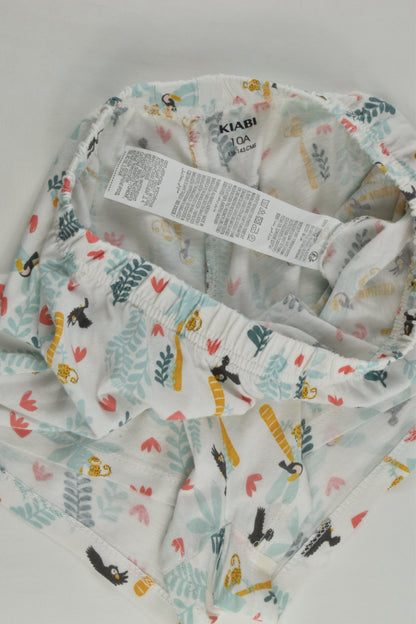Kiabi Size 10 (138-143 cm) 'More Sleep Please' Short Pyjamas