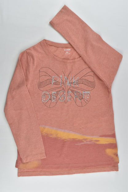 Kiabi Size 5 (108-113 cm) 'Pink Desert' Top