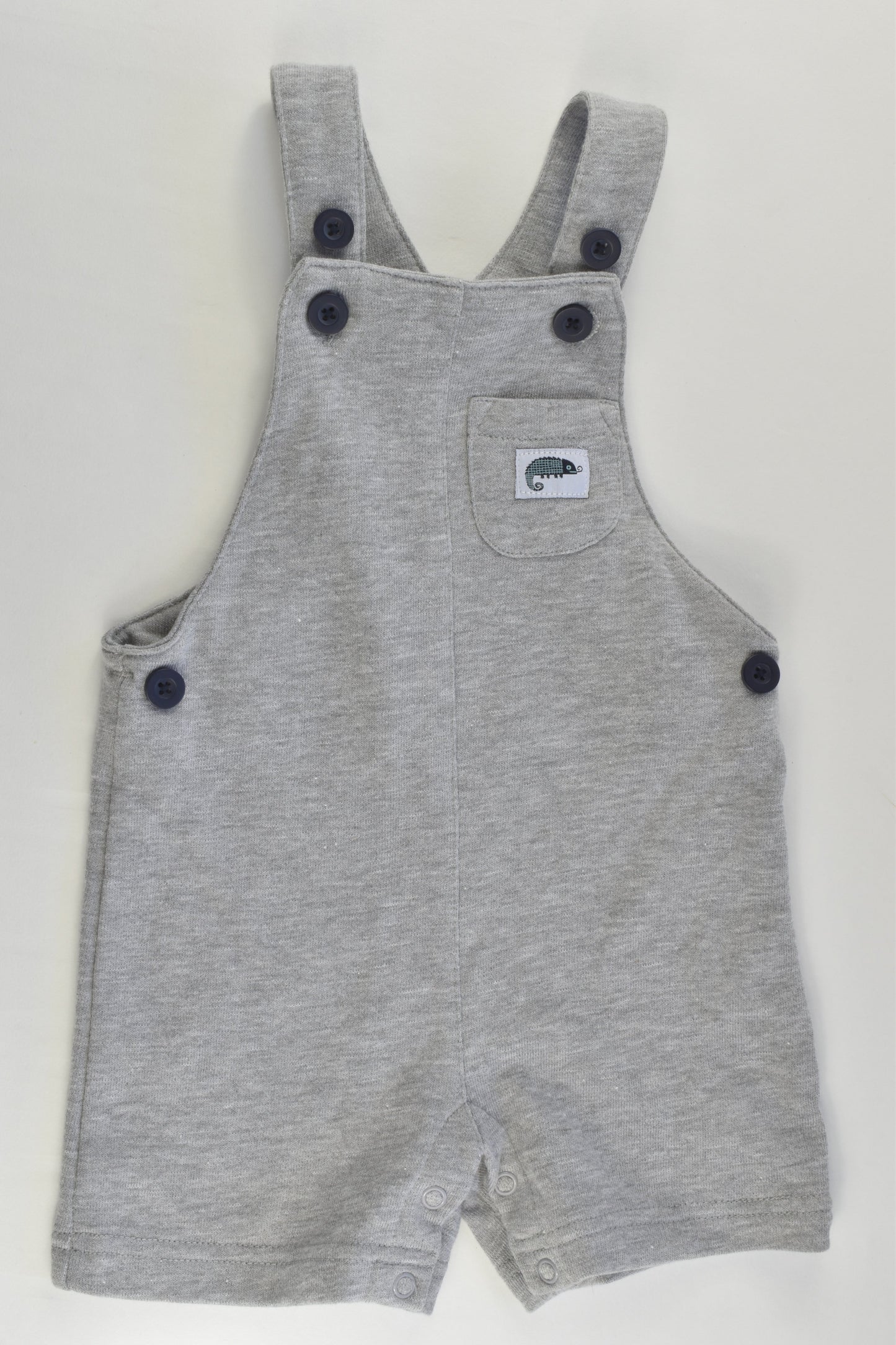 Kids & Co Size 0 Chameleon Short Overalls