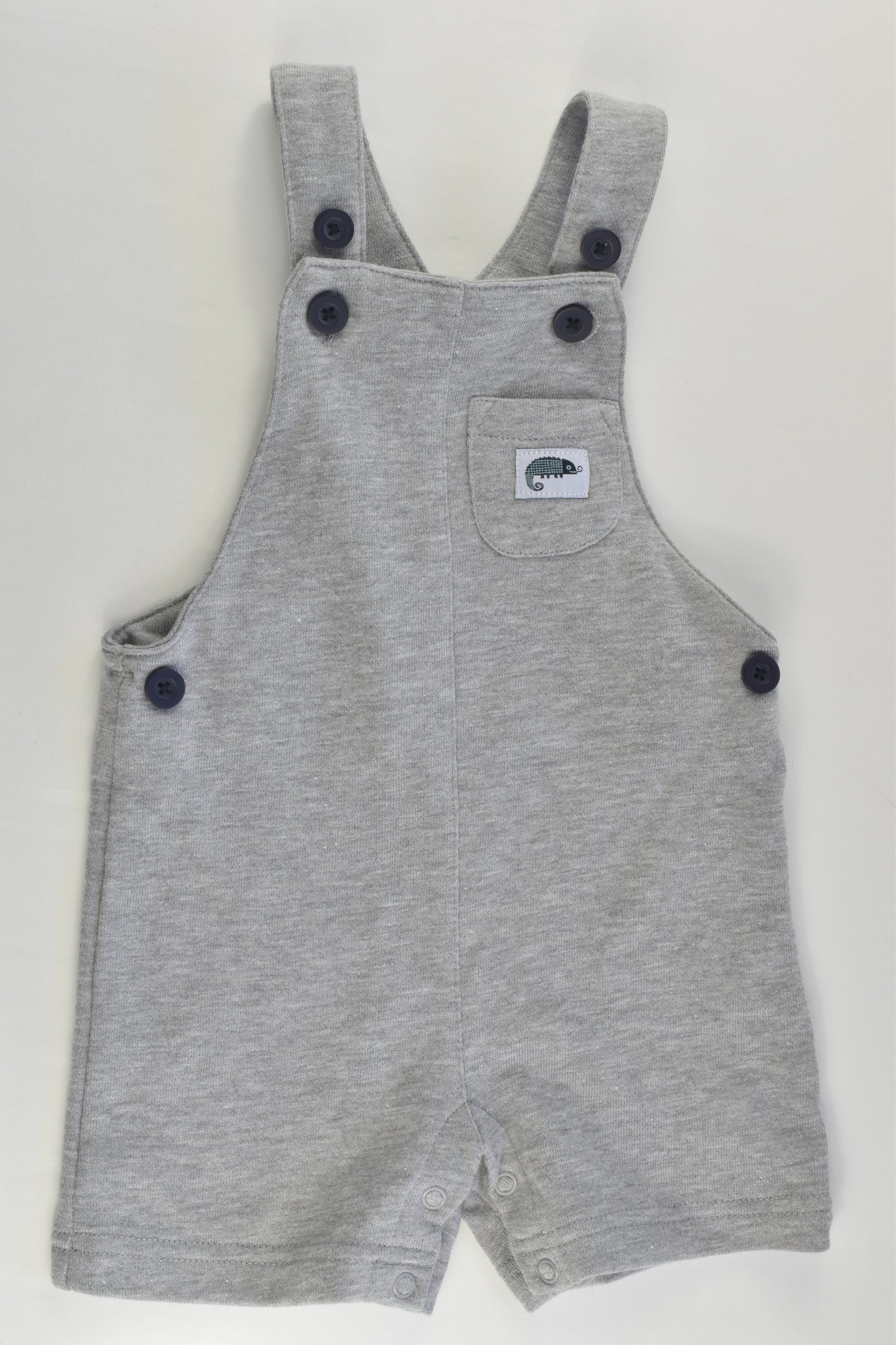 Kids & Co Size 0 Chameleon Short Overalls