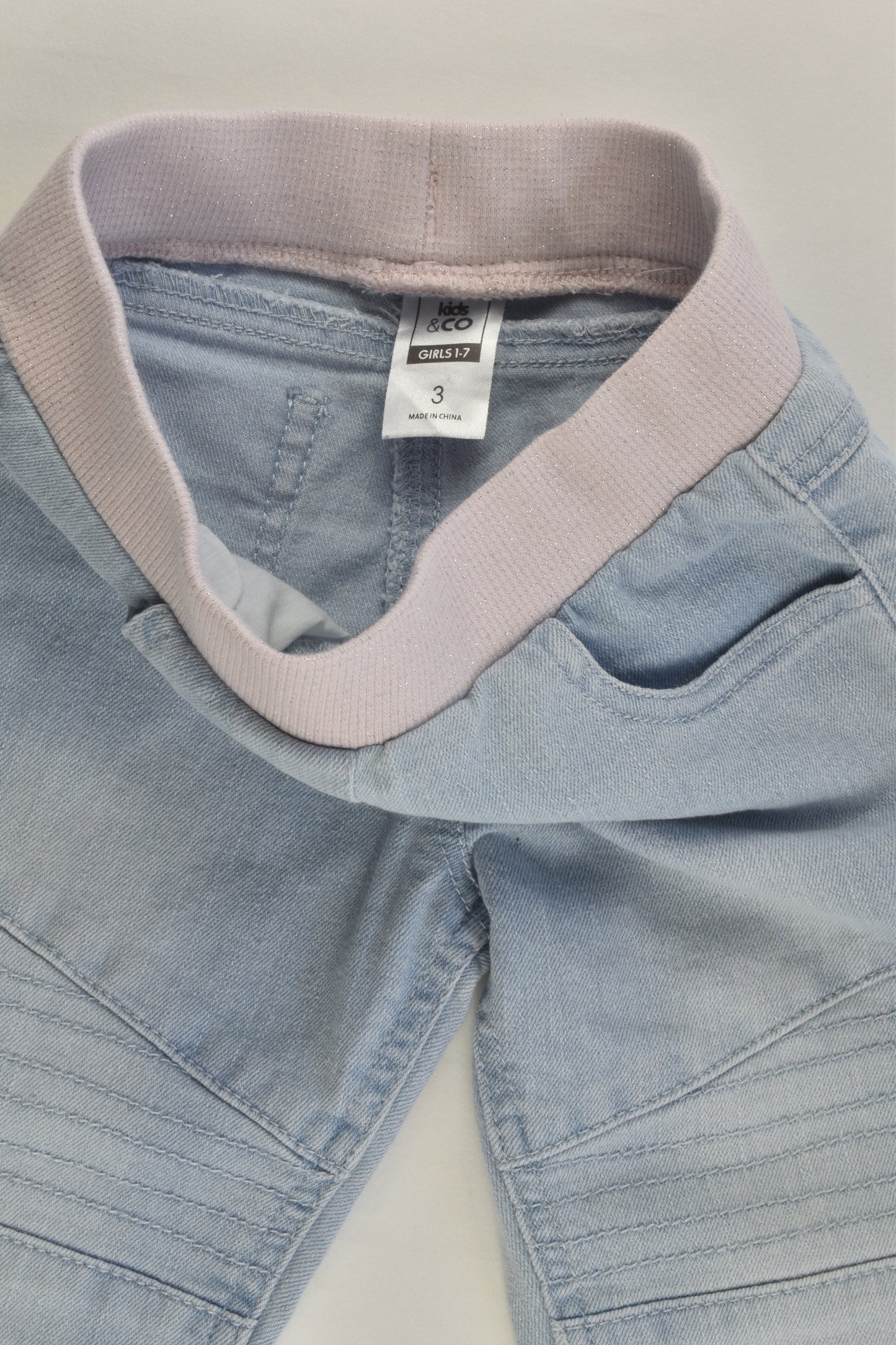 Kids & Co Size 3 Stretchy Denim Pants