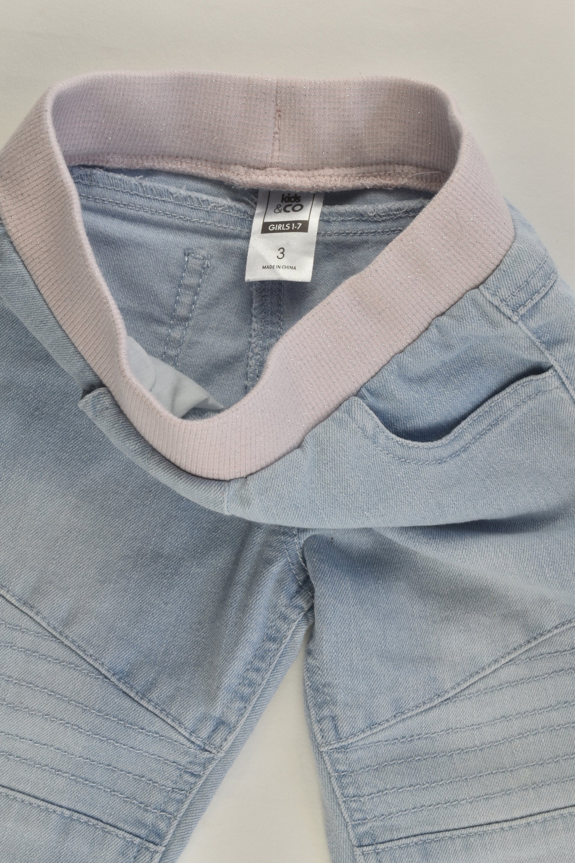 Kids & Co Size 3 Stretchy Denim Pants