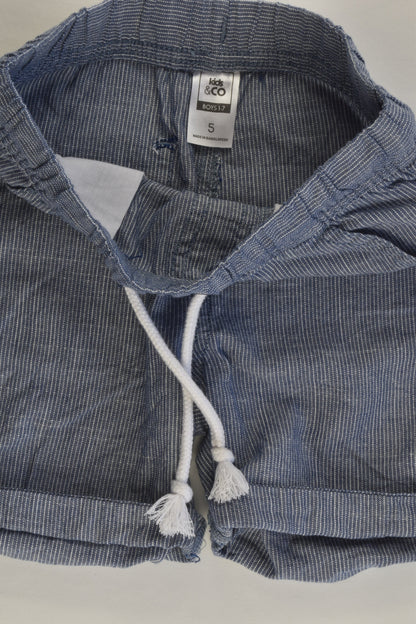 Kids & Co Size 5 Lightweight /striped Shorts