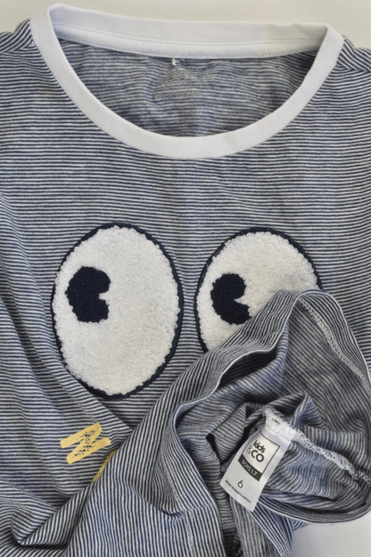 Kids & Co Size 6 'No Worries' T-shirt
