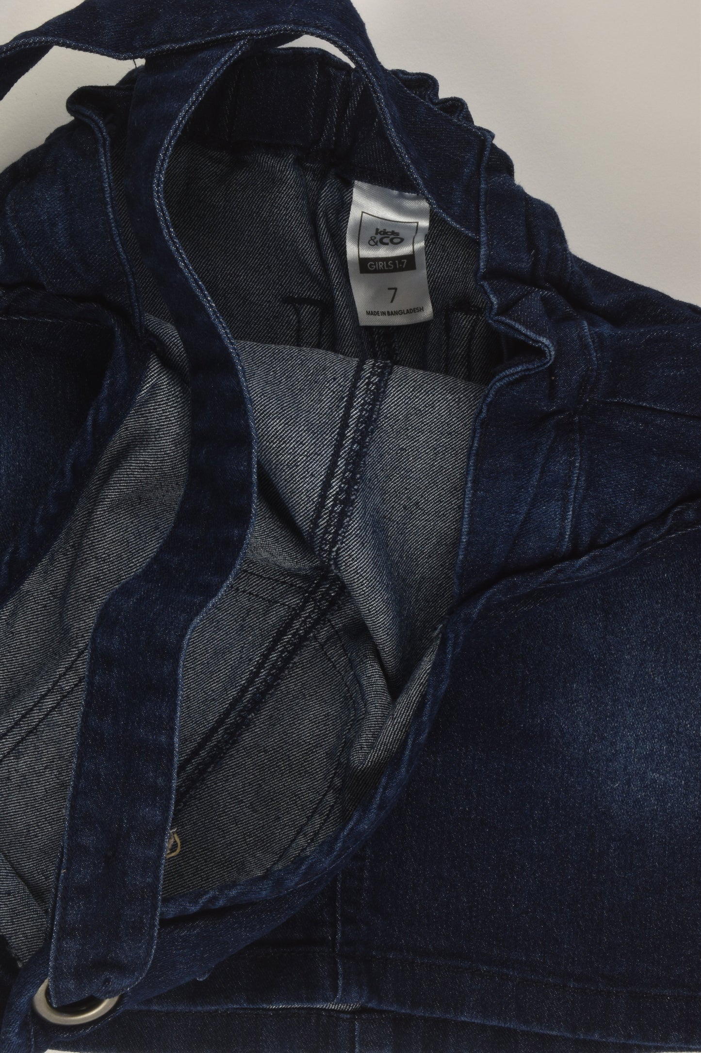 Kids & Co Size 7 Denim Dress