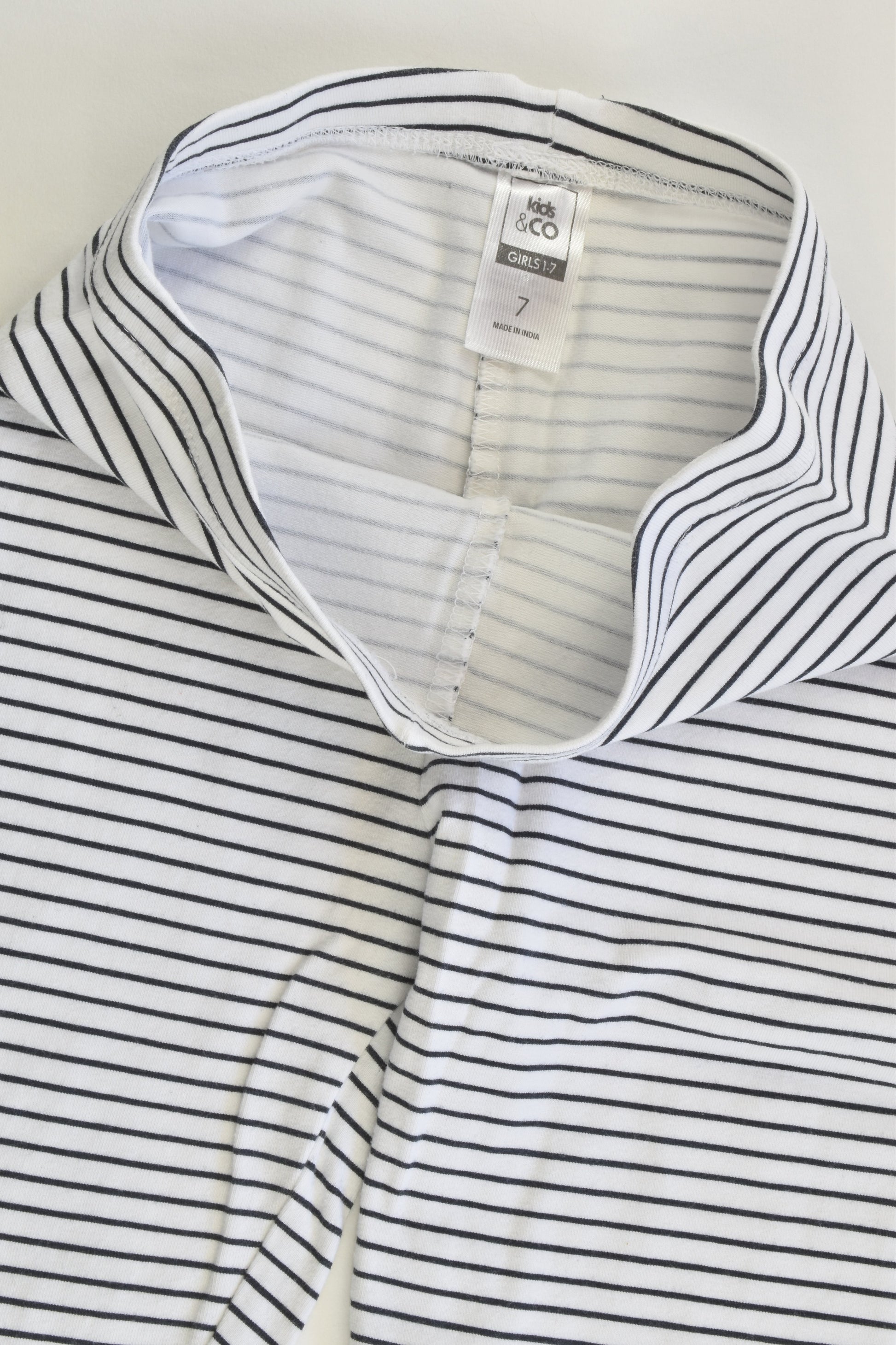 Kids & Co Size 7 Striped Leggings