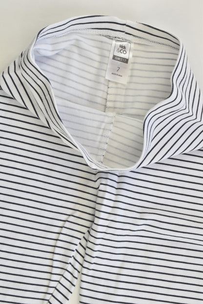 Kids & Co Size 7 Striped Leggings