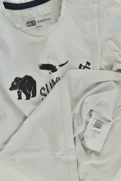 Kid's Graffiti Size 4 'Summer Exploration Camp' Top