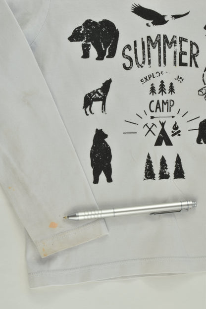 Kid's Graffiti Size 4 'Summer Exploration Camp' Top