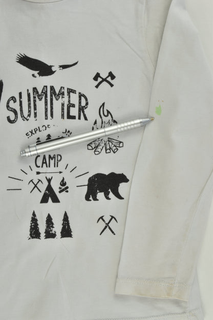 Kid's Graffiti Size 4 'Summer Exploration Camp' Top