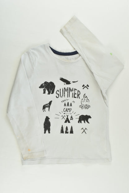 Kid's Graffiti Size 4 'Summer Exploration Camp' Top