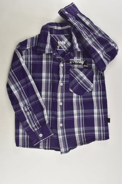 Kids Stuff Size 5 Checked Shirt