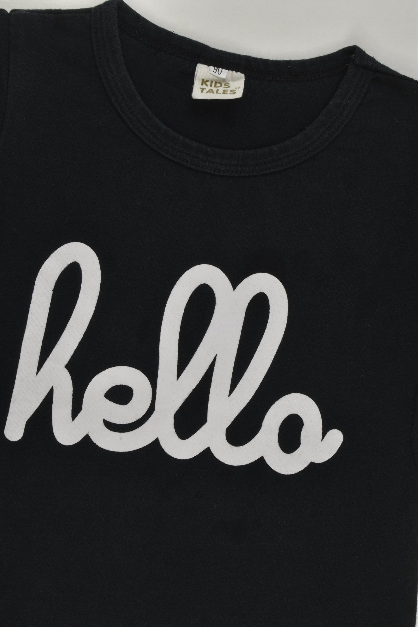 Kids Tales Size 1-2 (90 cm) 'Hello' T-shirt