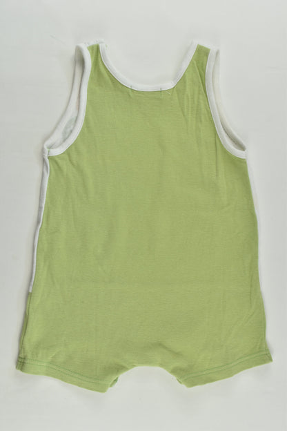 Kids Village Size 0 (12 months) 'Le Roi De La Jungle' Short Romper