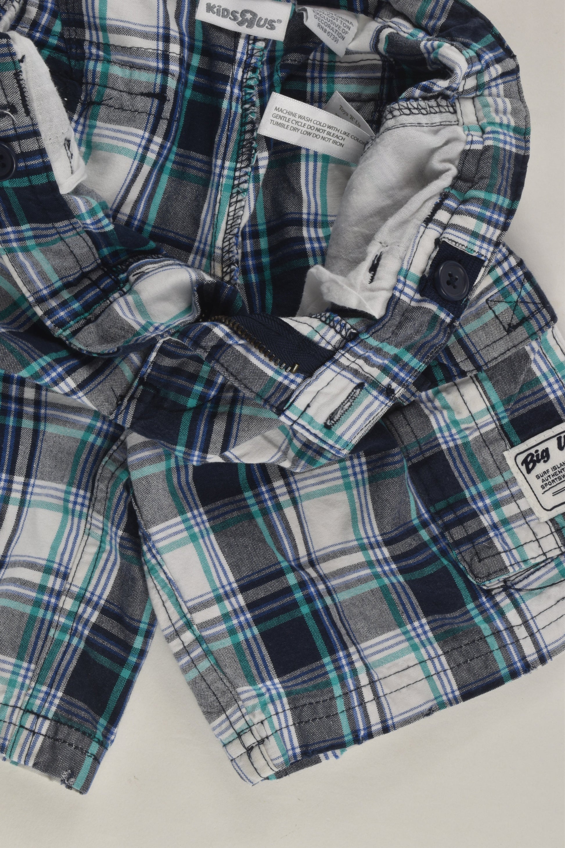 KidsRus Size 3 Checked Shorts