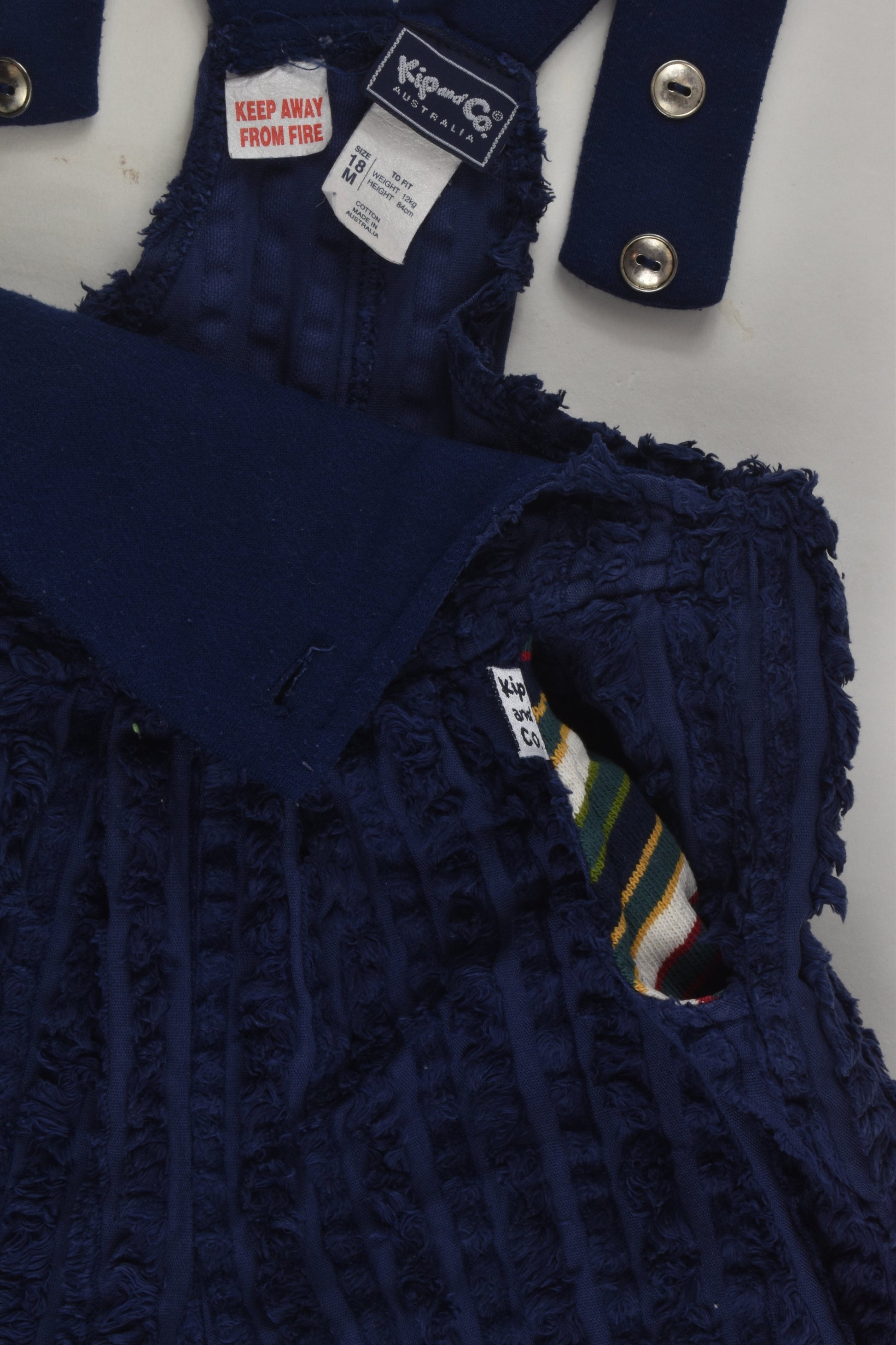 Kip and Co Size 1 (18 months) Vintage Overalls