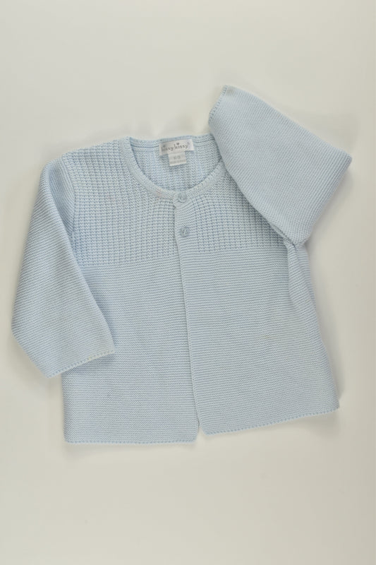 Kissy Kissy Size 0 (6-9 months) Knit Cardigan