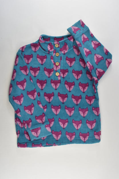 Kite Size 6 (116 cm) Fox Fleece Jumper