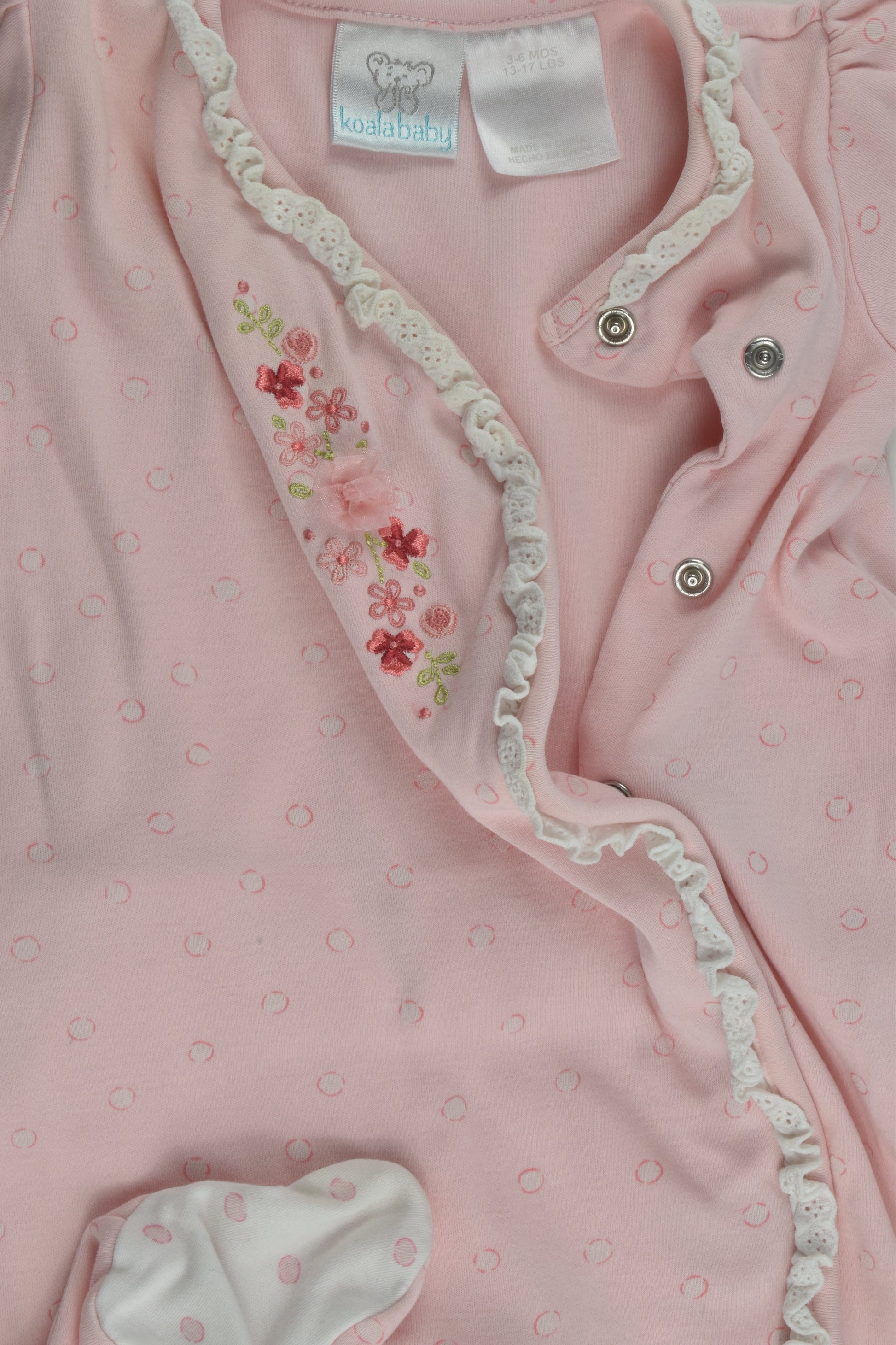 Koala Baby Size 00 Footed Romper