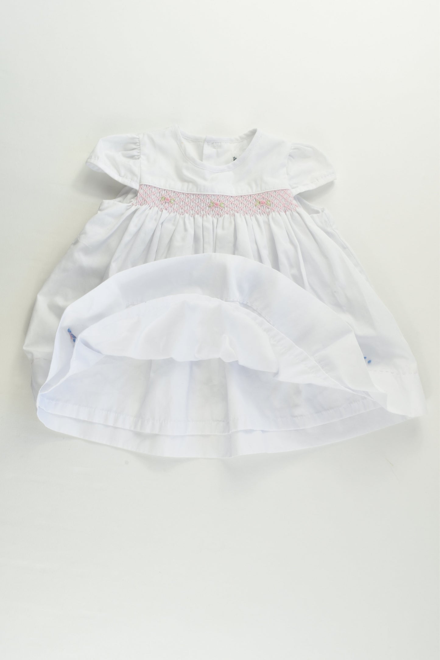 Korango (AU) Size 000 (0-3 months) Lined Smocked Dress